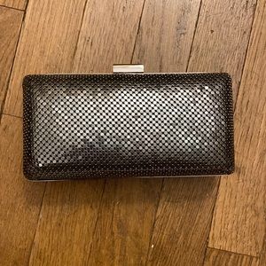 Gunmetal gray formal clutch